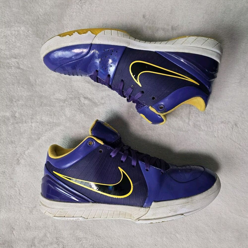 Nike Kobe 4 Protro x Undefeated Court Purple Lakers CQ3869-500 size 10.5 - Picture 6 of 16